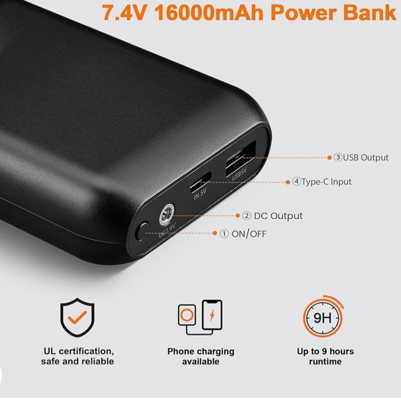 Heated Vest For Woman, With Battery - Picture 4 of 8